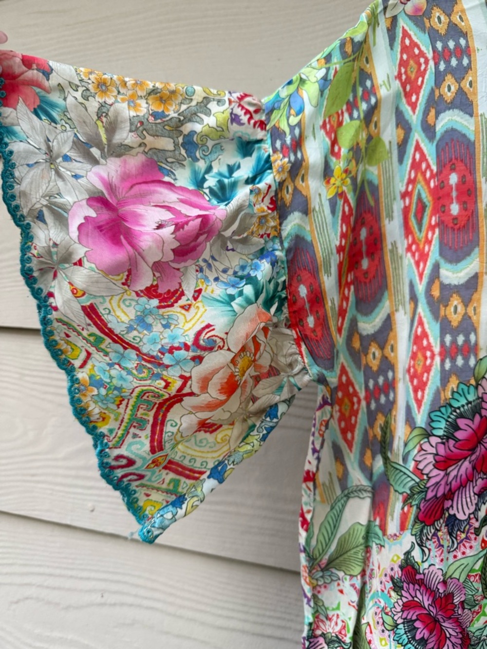 Johnny was Belize Eloise floral collage top - Picture 3 of 11